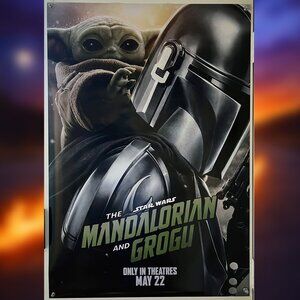 STAR WARS: THE MANDALORIAN AND GROGU (2026) - ORIGINAL DOUBLE SIDED MOVIE POSTER